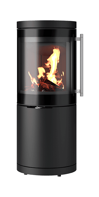 Drooff Brunello 2 S Kaminofen mit brennendem Feuer
