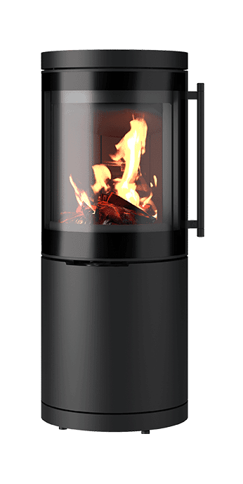Drooff Brunello 2 S Kaminofen mit brennendem Feuer