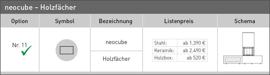 feel free 11 neocube holzfächer