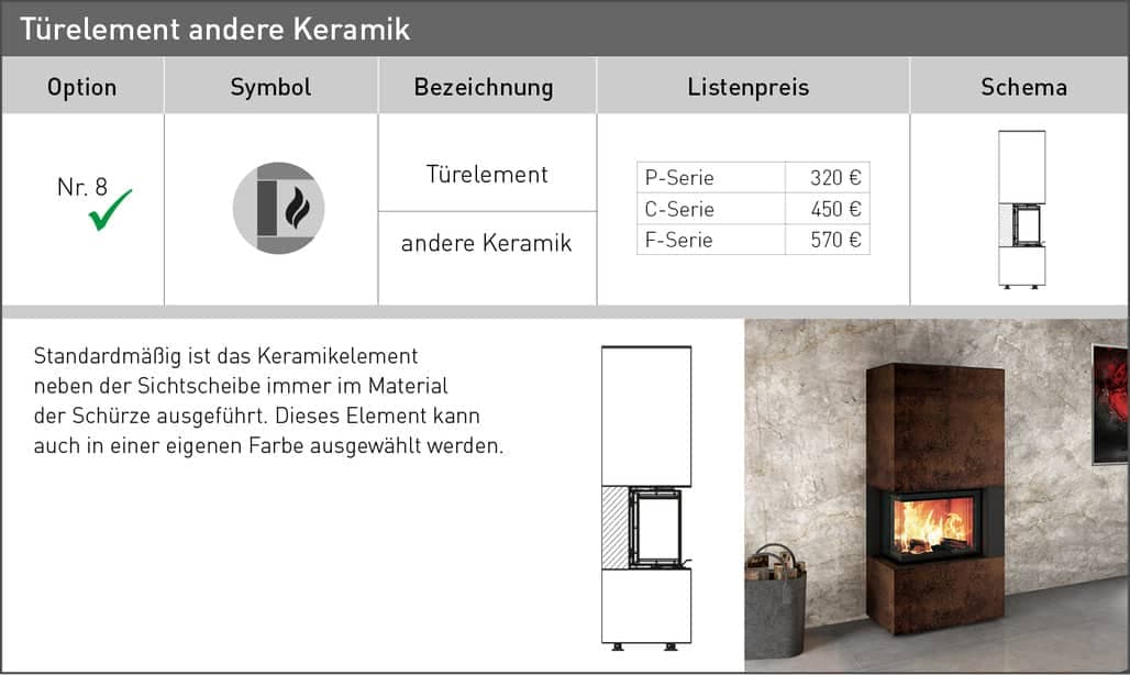 feel free 8 türelement andere keramik