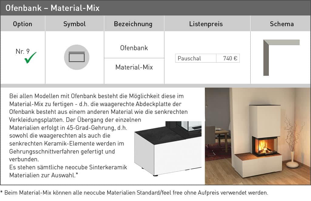 feel free 9 ofenbank material mix