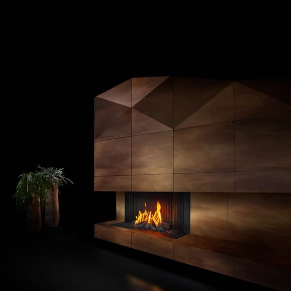 Barbas Gas Fire Panorama 110/55
