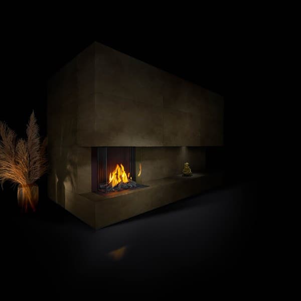 Barbas Gas Fire Panorama 70/70