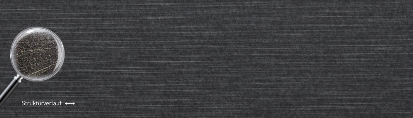 Muster der Naturstein-Oberfläche Nero Ferrara linea retta für CB-tec neocube und monolith Feuerstätten